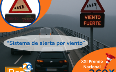 Nuestro sistema de alerta por viento, finalista en los Premios ACEX 2025