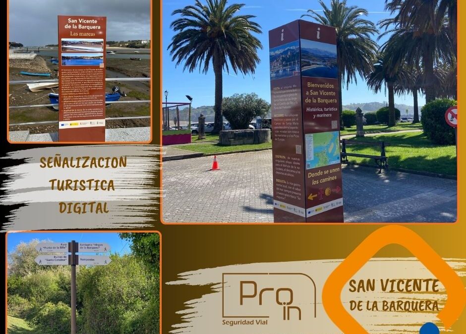 Nueva señalización turística digital para descubrir San Vicente de la Barquera